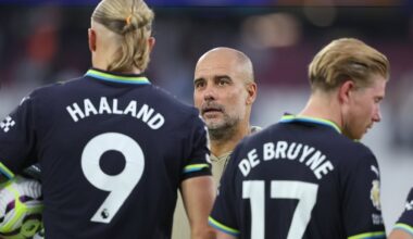 De Bruyne on whether Haaland is the greatest striker he has ever played with "In the box I’d say yes. All around, maybe Aguero but it depends on what you talk about. I've played with really good strikers like Aguero, Eto'o, Torres, it’s hard to compare but Haaland is the most prolific one."