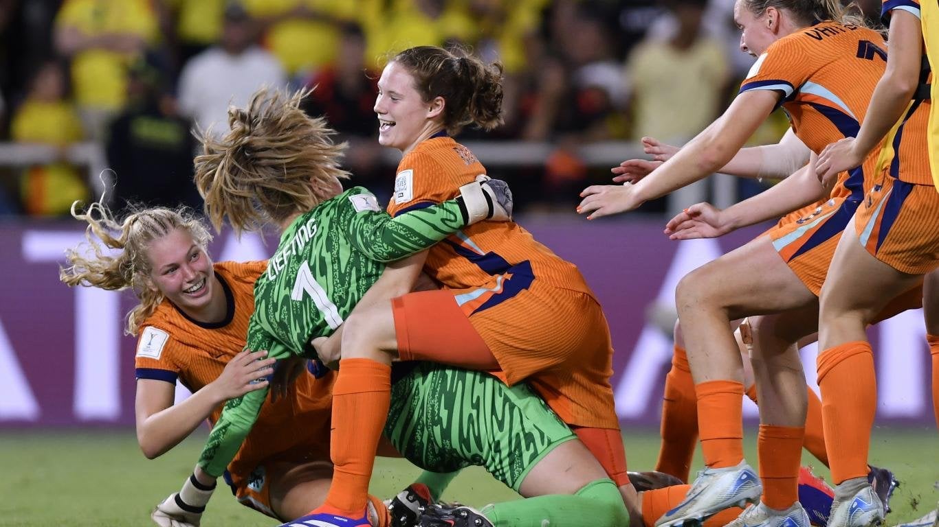 Oranje onder 20 halve finalist op WK; winst op Colombia na penalty's