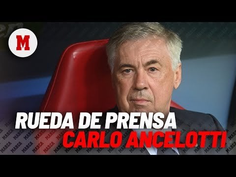 Ancelotti speaking about tactics.