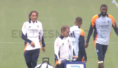 Rudiger bullying/assaulting a kitman at training.