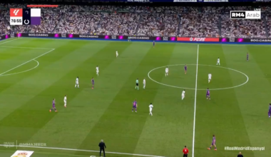 Mbappe assists Vini for 3-1 (2 minutes after the Vini assist)