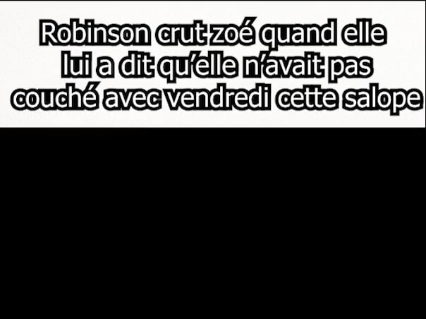 J’ai pas lu le livre jusqu’au bout dsl