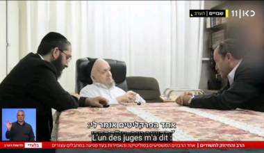 Le grand rabbin Meir Mazuz, un des rabbins ultra-orthodoxe les plus influents à la Knesset, bénit un soldat qui a violé collectivement un palestinien à Sde Teiman : "Tu as fait du bon travail"..."Qu'il grandisse beaucoup au nom de Dieu. C'est un héros vivant"