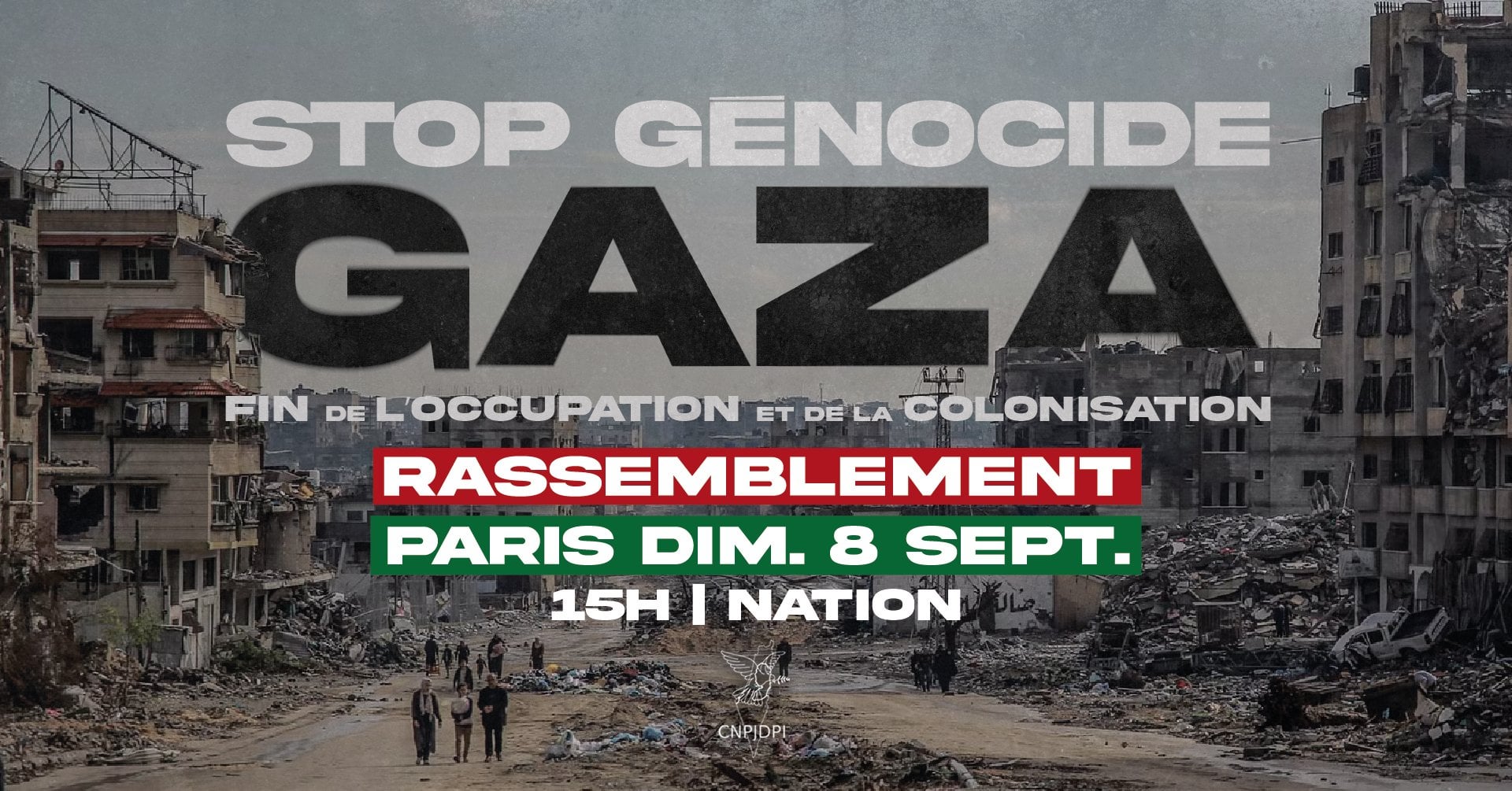 Manifestation / Palestine : imposons le cessez-le-feu, sanctions contre Israël