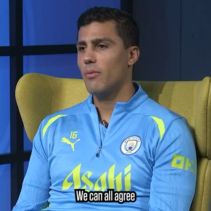 Rodri: “People on the street say I should win the Ballon d'Or!" 🗣️