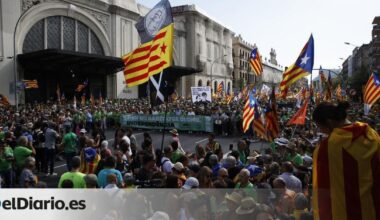 El independentismo pide unidad y "dejar de lamerse las heridas" en una Diada de mínimos