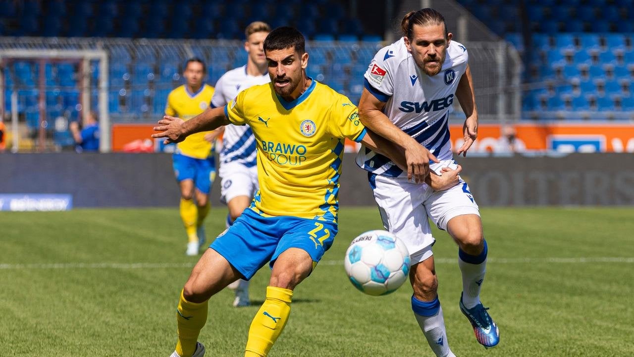 Führung gegen Karlsruhe reicht nicht: Runderneuerte Braunschweiger Eintracht verliert erneut