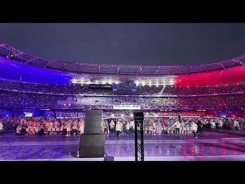 A different view from the Paralympics Closing ceremony