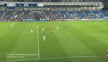 Real Madrid [3] - 1 Sporting Portugal | Alba Redondo great strike 92'