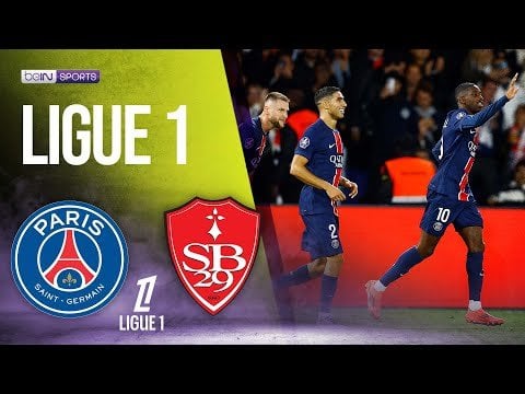 PSG vs Stade Brest Highlights - Sept 14