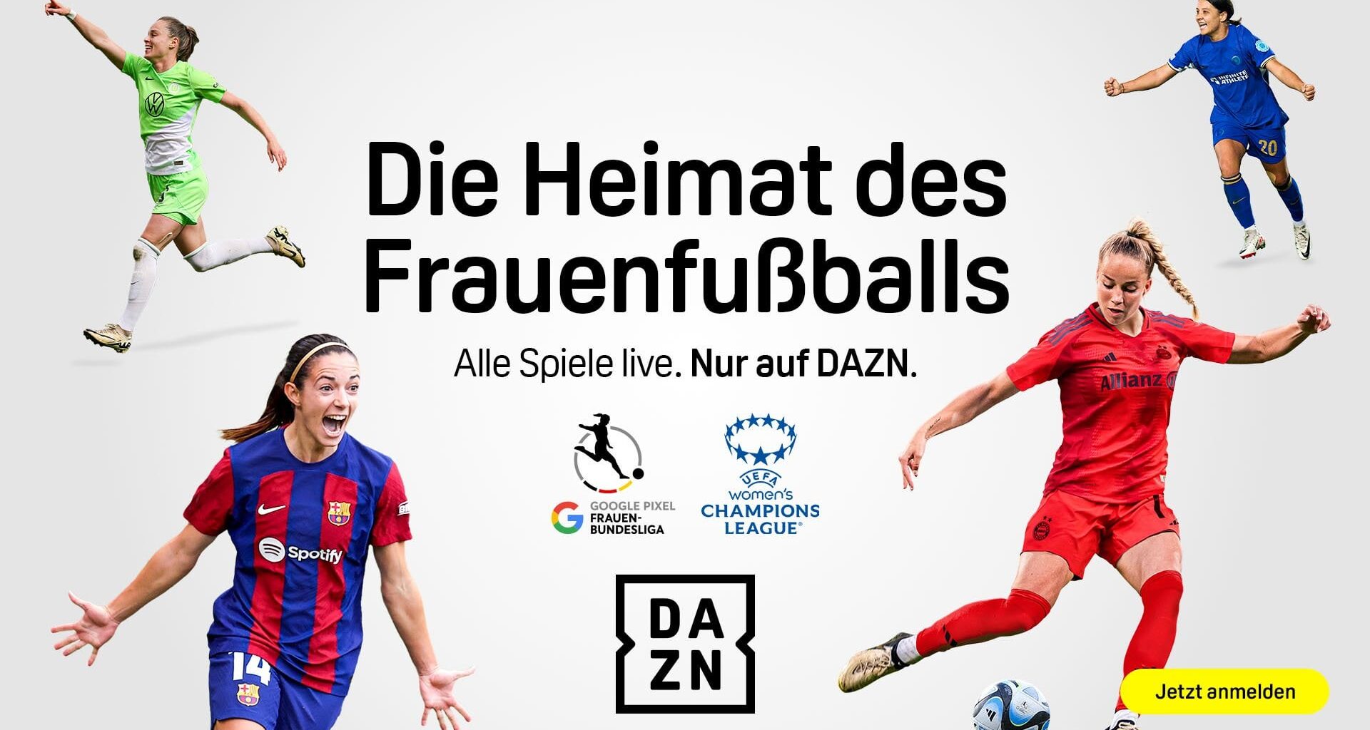 DAZN World für die Mädels