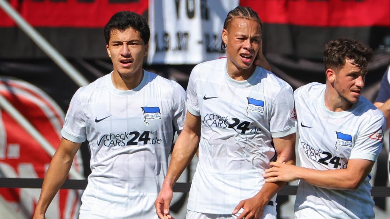 Maza und Scherhant zaubern: Berliner Toptalente lassen Hertha in Nürnberg jubeln