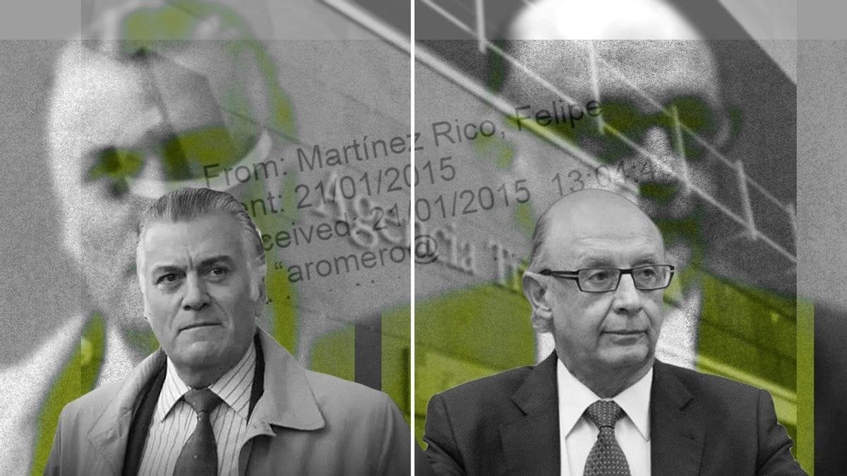 Los 'mails' secretos de Hacienda que pueden tumbar la sentencia de la caja 'b' del PP: 'Si se aplican gastos no hay delito'