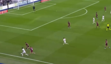 The Vinicius Jr’s signature pass 🇧🇷⚡️