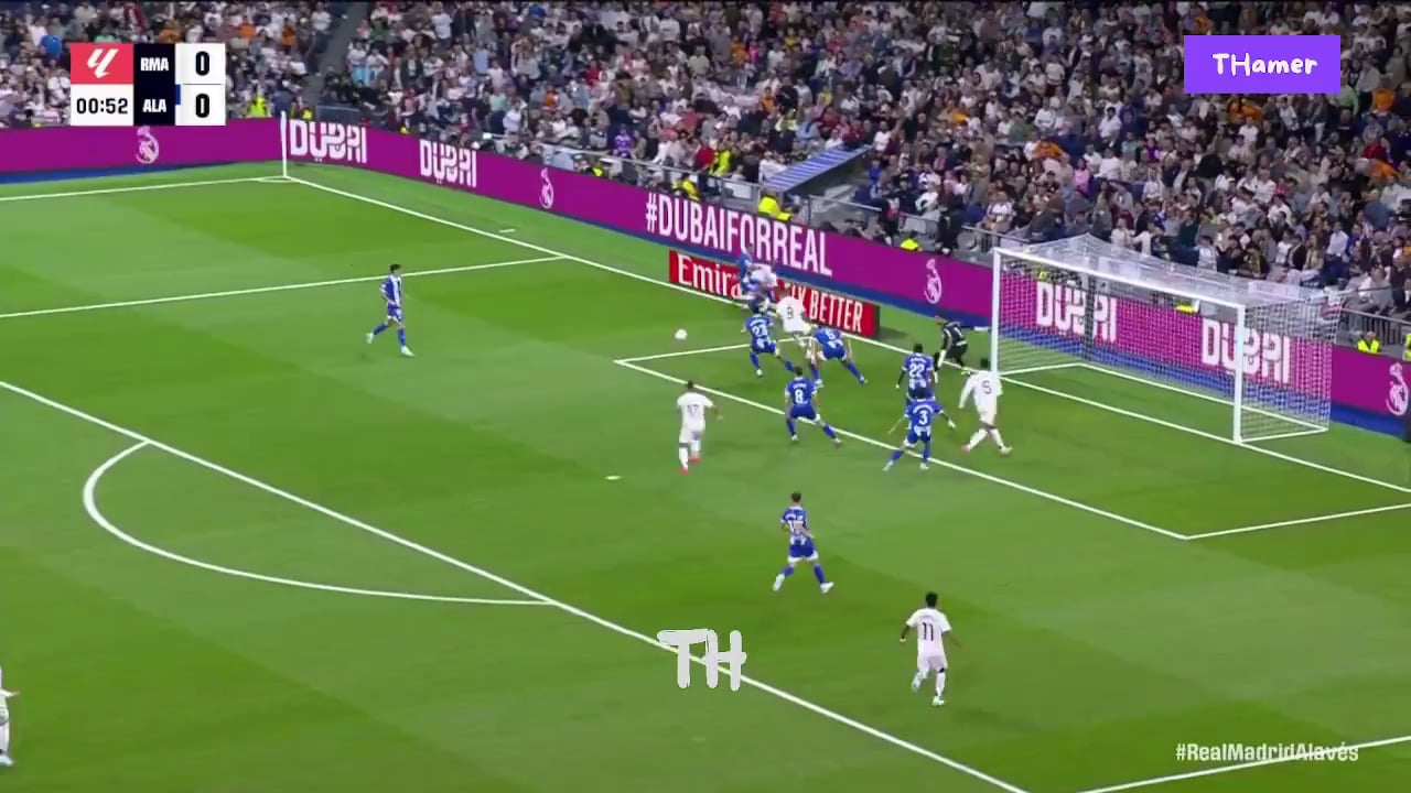LUCAS VAZQUEZ GIVES MADRID THE LEAD!! VINICIUS WITH THE ASSIST.
