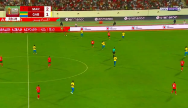 Brahim Diaz goal against Gabon in AFCON qualifiers 🎯