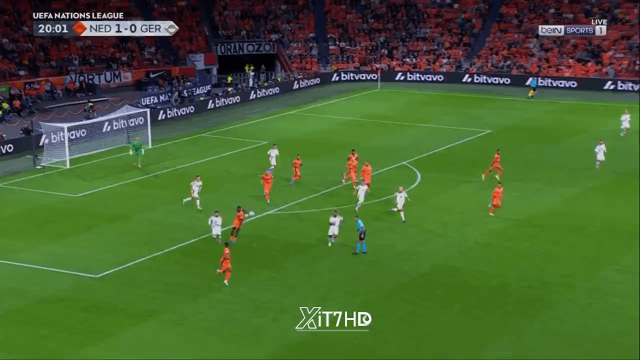Gravenberch pass vs Germany