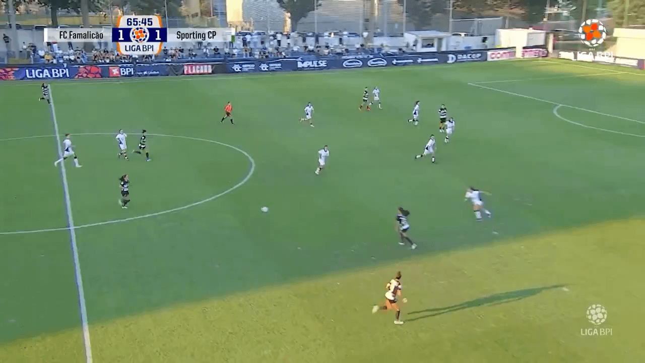 Grande assistência de Telma Encarnação para golo da Ana Capeta