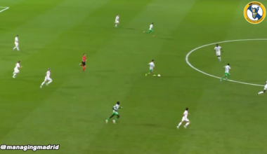 Tchouameni great tackle vs Betis
