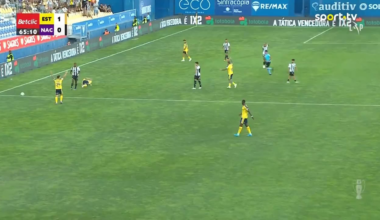 Expulsão de Ulisses (Nacional) vs Estoril 65'