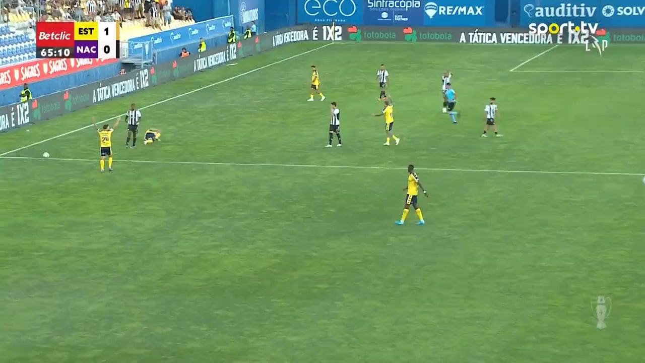 Expulsão de Ulisses (Nacional) vs Estoril 65'