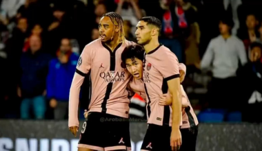 Bradley Barcola vs Rennes (H) [24/25]