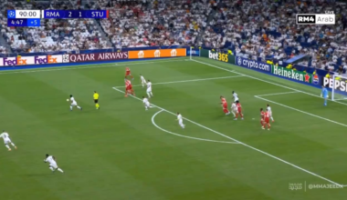 Endrick scores his first ever Champions League goal