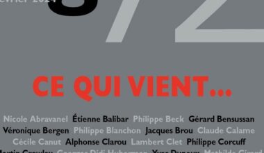 Pour ceux qui n'ont pas suivi la désormais éteinte revue "LIGNES", le dernier numéro est à embrasser