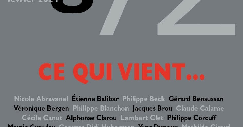 Pour ceux qui n'ont pas suivi la désormais éteinte revue "LIGNES", le dernier numéro est à embrasser
