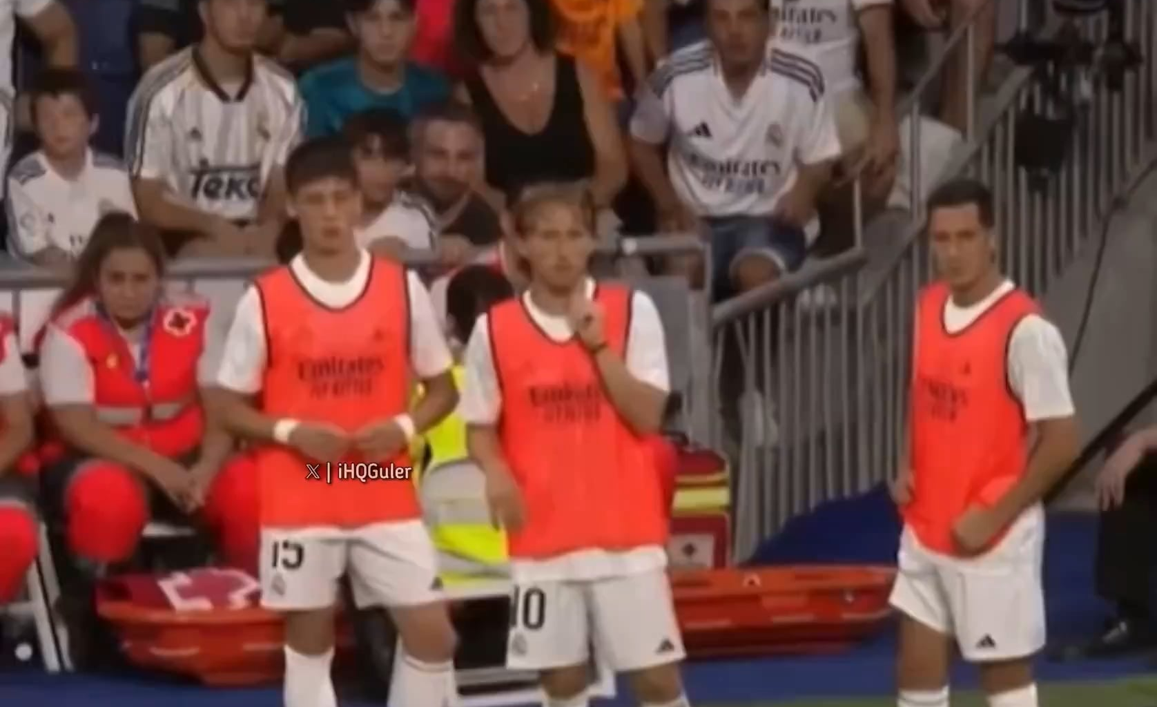 Arda, Modric and Vasquez reaction to Mbappe's first goal