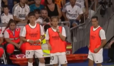 Arda, Modric and Vasquez reaction to Mbappe's first goal
