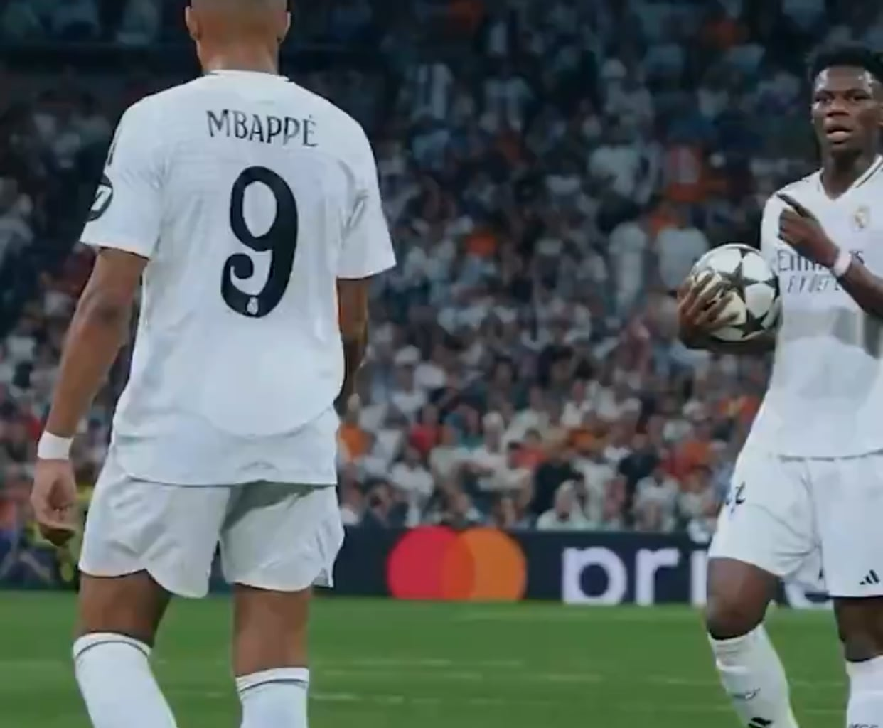 Yesterday, for the penalty, Mbappé gave the ball to Vini who gave it to Bellingham