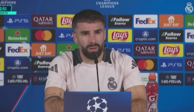"Vini's gesture after his goal? We heard the insults towards him. You provoke, you receive."