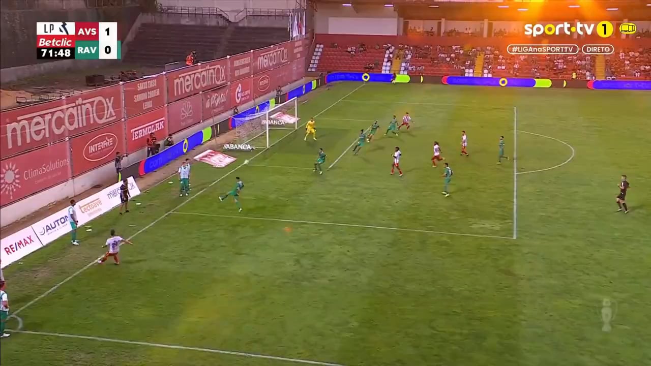 Vasco Lopes (AVS) marca de bicicleta vs Rio Ave