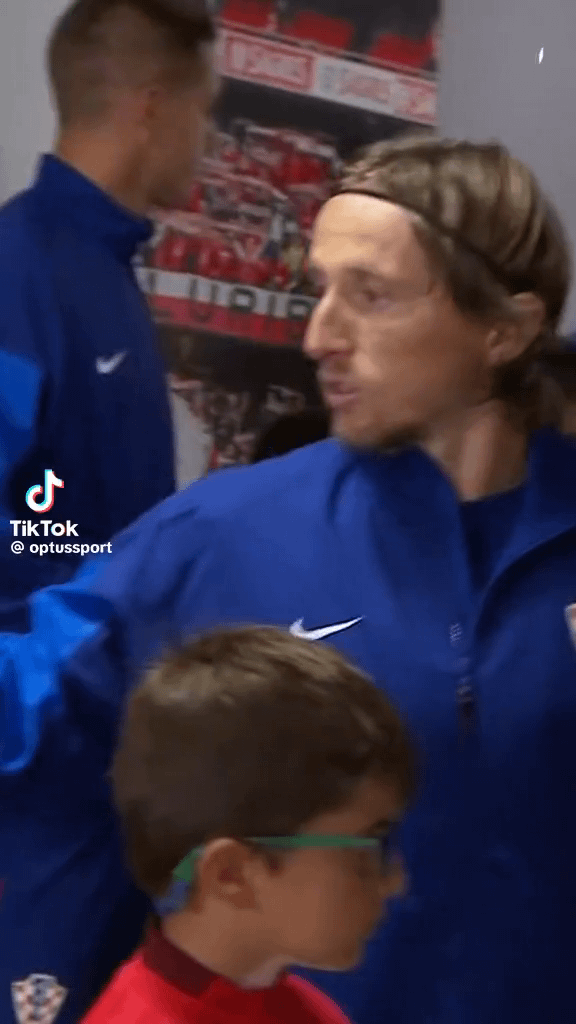 Ronaldo reunited with Modric ❤️🤧