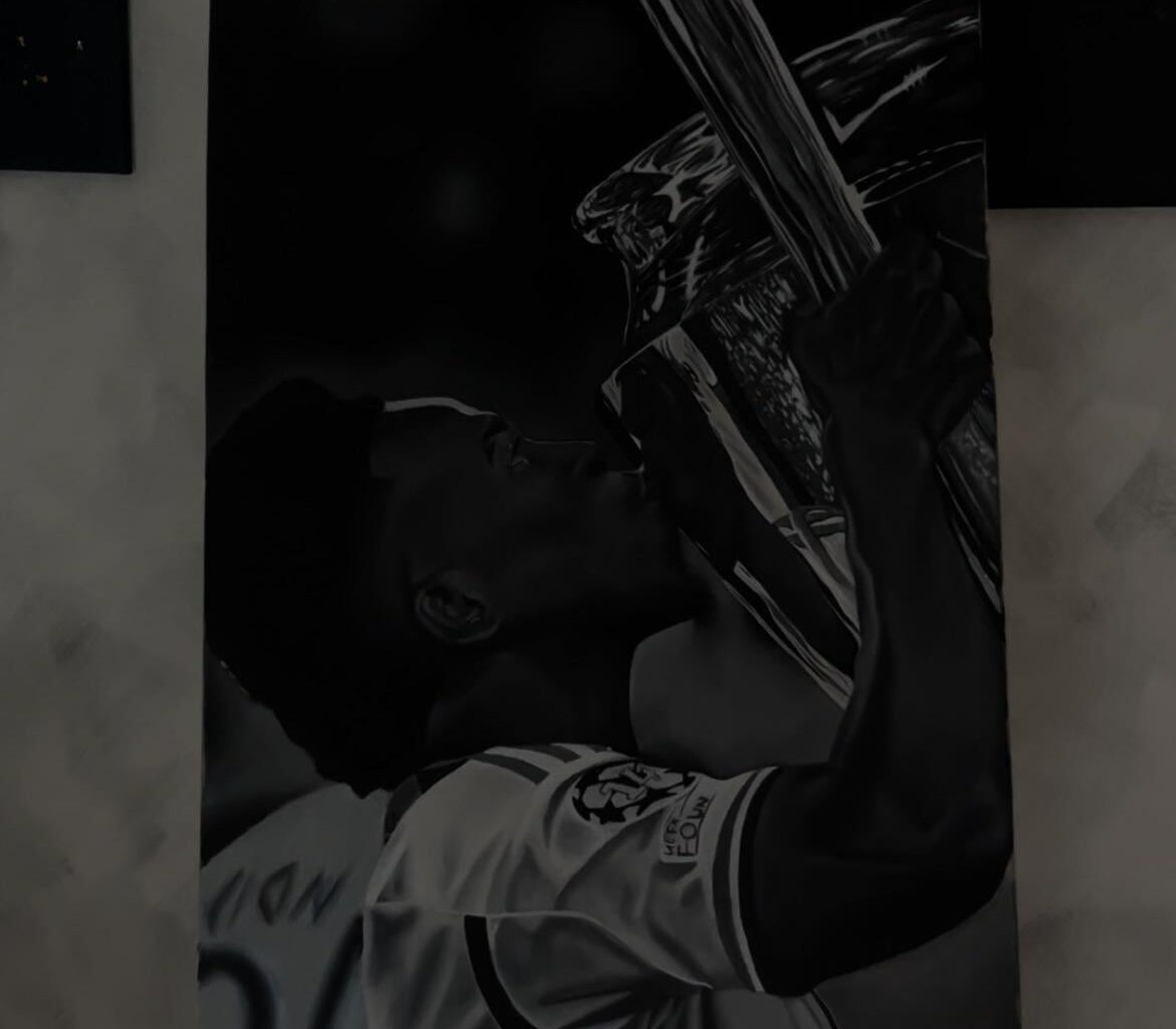 Vinicius Jr painting