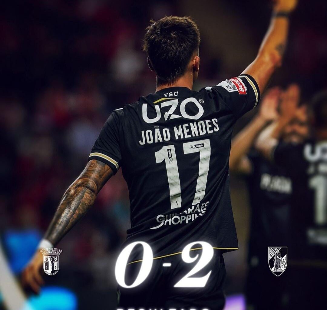 Vitória SC vence o Derby do Minho por 2-0 e sobe ao 3° lugar do campeonato