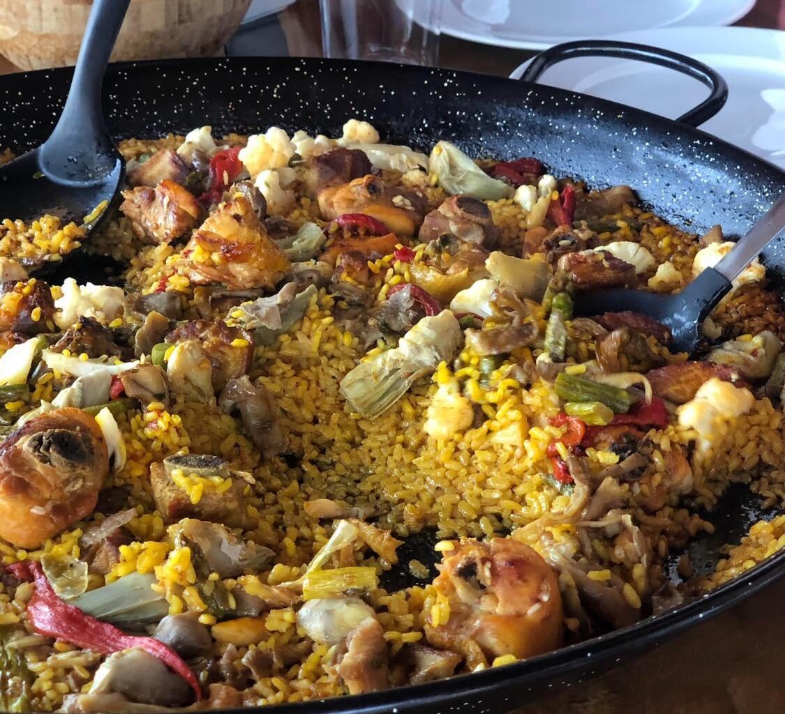 Paella in Murcia, Spain