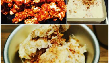 salted caramel popcorn ice cream
