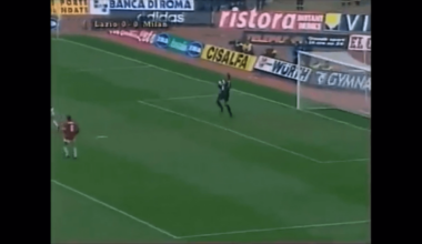 George Weah goal against Lazio [Dec 3, 1995]