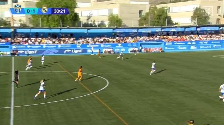 Tenerife W 0 - [2] Real Madrid W | Linda Caicedo 30' great solo goal