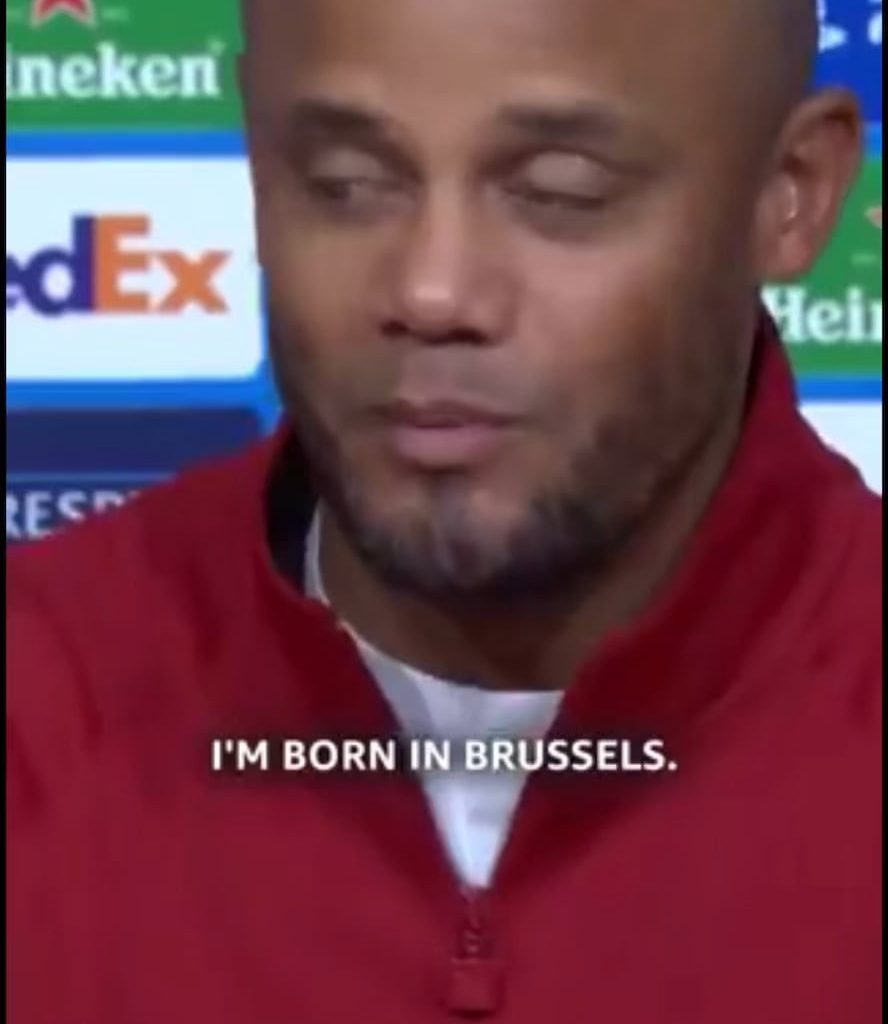 Kompany on people who said the Bayern job is bigger than him.