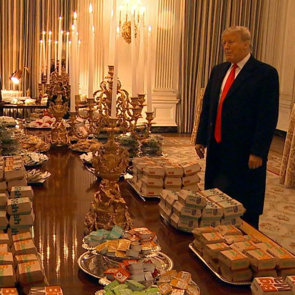 Donald McDonalds Hamberders are weird