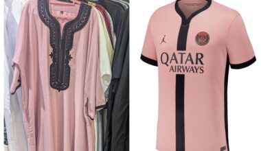 Moroccan Thobe Vs PSG 3rd kit