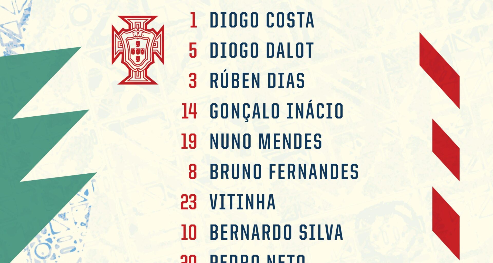 Onze inicial da Seleção vs Croácia