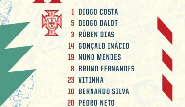 Onze inicial da Seleção vs Croácia