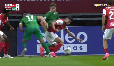 Potencial penalty para o Rio Ave vs Braga