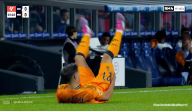 Brahim is injured, Rodrygo comes on.