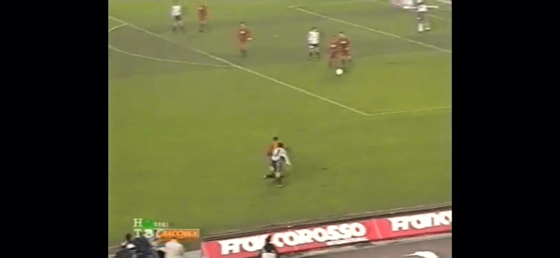 Edgar Davids goal against Roma [Feb 27, 2000]