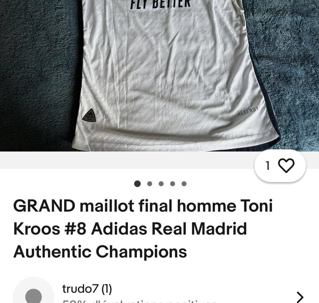 I found this toni kroos authentic jersey on ebay, can you confirm if it is a real one?